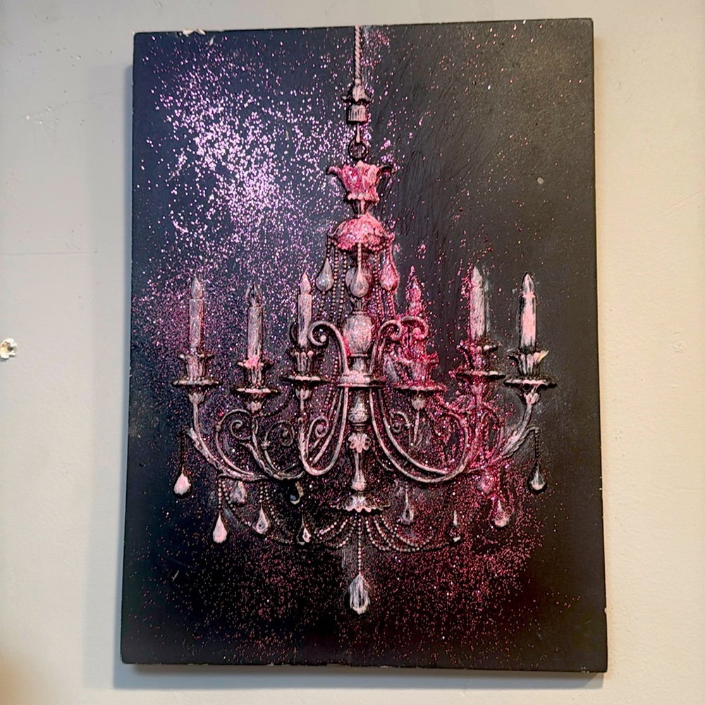 Wall Decor Chandelier Set of 2